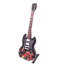 Mini Gitara - 24,5 cm – w stylu Angus Young – MGT-8518
