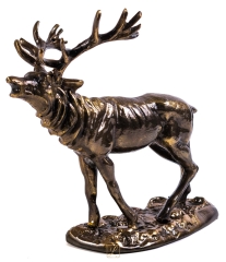Deer on the rut. Brass no. 190