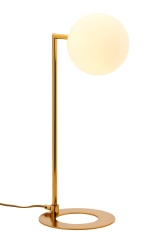 FEME FEL Lampa stołowa G9 H50cm złota/biała Jupiter 1933