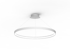 CIRCLE Lampa wisząca LED Ø 78cm 50W 3000K biała Zuma LINE LA0716/1 - WH 