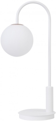 Mania Lampa stołowa G9 biała Sigma 50193