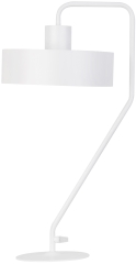 VASCO Lampa stołowa E27 biała Sigma 50119