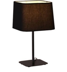 Marbella Lampa stołowa z abażurem czarna Light Prestige LP-332/1T BK