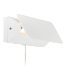 CARD LED wall lamp, adjustable, 1 flame. white MARKSLOAD 107330