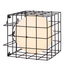 CAGE Table lamp / sconce 1 flame black MARKSLOID 107382