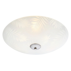 ERROR plafond lamp 3 flame white / satin nickel MARKSLOJD 107755