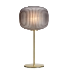 SOBER Table lamp 1 flame gold satin / smoky MARKSLOAD 107820
