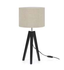 LUNDEN Table lamp with shade black / beige MARKSLOJD 107944