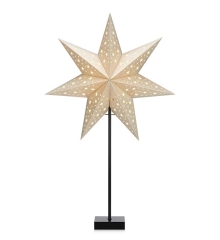 SOLVALLA - Table lamp, standing star black/gold 69cm - Markslojd 704454