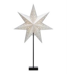 SOLVALLA - Table lamp, standing star black/white 69cm - Markslojd 704455