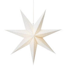 CLARA - Paper pendant star 75cm, white - Markslojd 704900