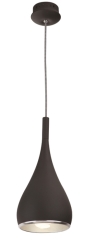 Vigo I Lampa wisząca Ø 16cm czarna MAXLIGHT P0232