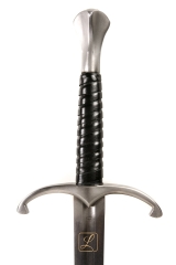 One-handed knight's sword, hardened, 15th century - replica