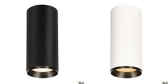 NUMINOS DALI XL, lampa plafon biały, czarny  2700, 3000, 4000 K 24, 36, 60° SLV 