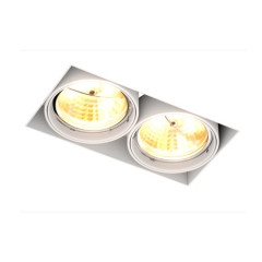 Oneon Recessed light 2 flame white Zuma Line 94364-WH