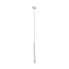 One Hanging lamp LED 3000K 1 flame white Zuma Line P0461-01E-S8S8