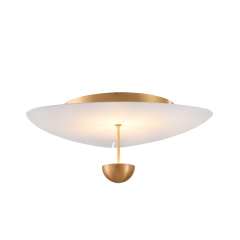 Geneo Lampa plafon LED Ø 53cm 15W 3000K złota ITALUX PLF-2042-1W