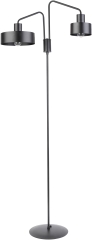 JUMBO Lampa stojąca 2xE27 czarna Sigma 50106