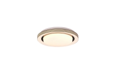 ATRIA Lampa plafon LED Ø 27cm 10W 3000-6000K czarny/biały R67042832 RL