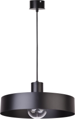 RIF 1 L Lampa wisząca Ø 35cm E27 czarna Sigma 30895