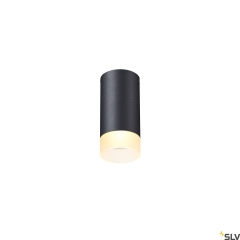 ASTINA QPAR51, lampa plafon Ø 7cm GU10 kolor czarny SLV 1002936