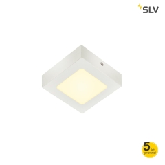 SENSER 12 lampa plafon LED 11,5x11,5cm 8,2W 3000K biała SLV 1003017