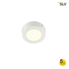 SENSER 12 lampa plafon LED Ø 11,5cm 8,2W 4000K biała SLV 1004700
