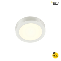 SENSER 18 lampa plafon LED Ø 16,5cm 12W 4000K biała SLV 1004701