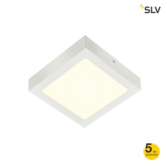 SENSER 18 lampa plafon LED 16,5x16,5cm 12W 4000K biała SLV 1004704