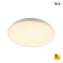 SIMA Lampa plafon LED Ø 30cm 24W 3000K IP44 biała SLV 1005085