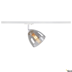PARA CONE GL Lampa GU10 do szyny 1-fazowej biały/transparentny SLV 1006156