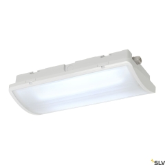 P-LIGHT lampa LED, oświetlenie awaryjne 5W, 6000K IP65, biała, SLV 240004