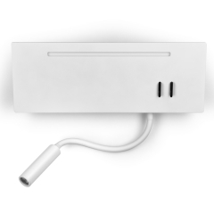 SORO K3 Lampa kinkiet LED z portem USB KANDELA 