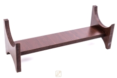 Wooden stand for erection certificate tube