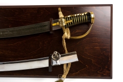 Polish hussar saber with scabbard, hanging table included