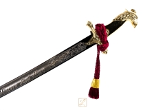 Polish saber so-called Eagle - XVII in chrome blade - replica
