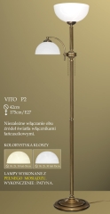 Lampa podłogowa 2 płom. Vito P2 ICARO