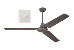 Ceiling fan INDUSTRIAL ESPRESSO 142 cm with regulation wall mounted Westinghouse 78623