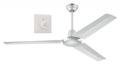 Ceiling fan INDUSTRIAL SATIN 142 cm with regulation wall mounted Westinghouse 72501