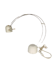 Lampa biurkowa halogen 12V biała Protasewicz OUTLET