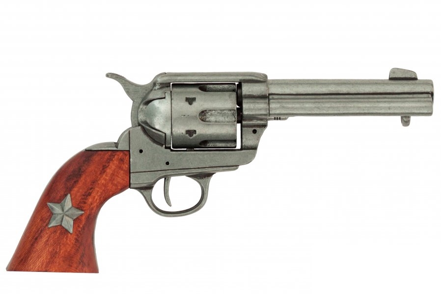 Steel Colt Peacemaker 45 from 1886. Denix 1038 - replica