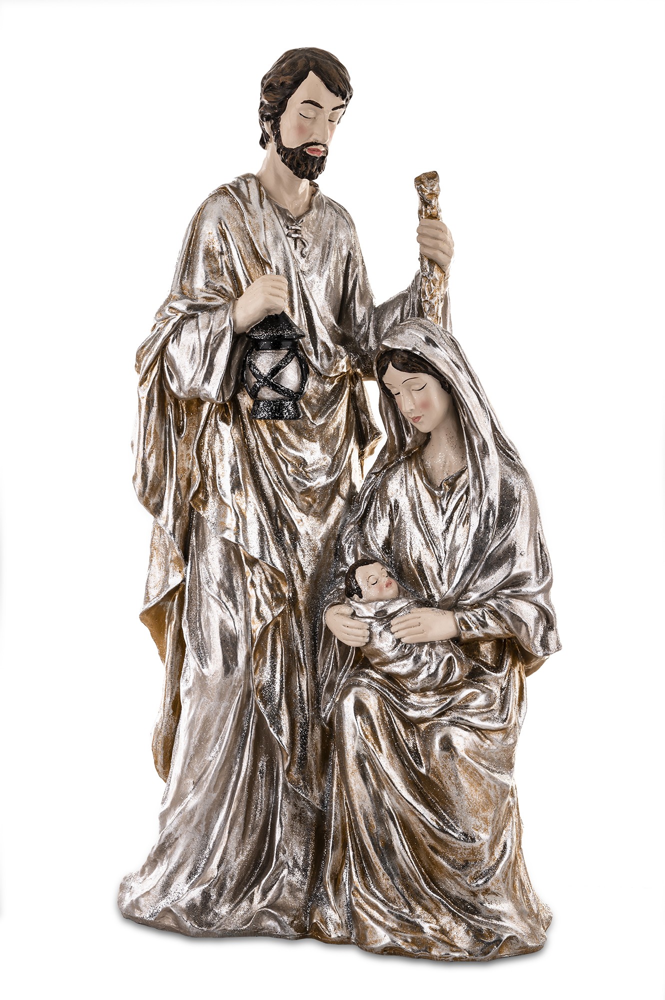 Szopka Bożonarodzeniowa tworzywo srebrny 147026 Art-pol