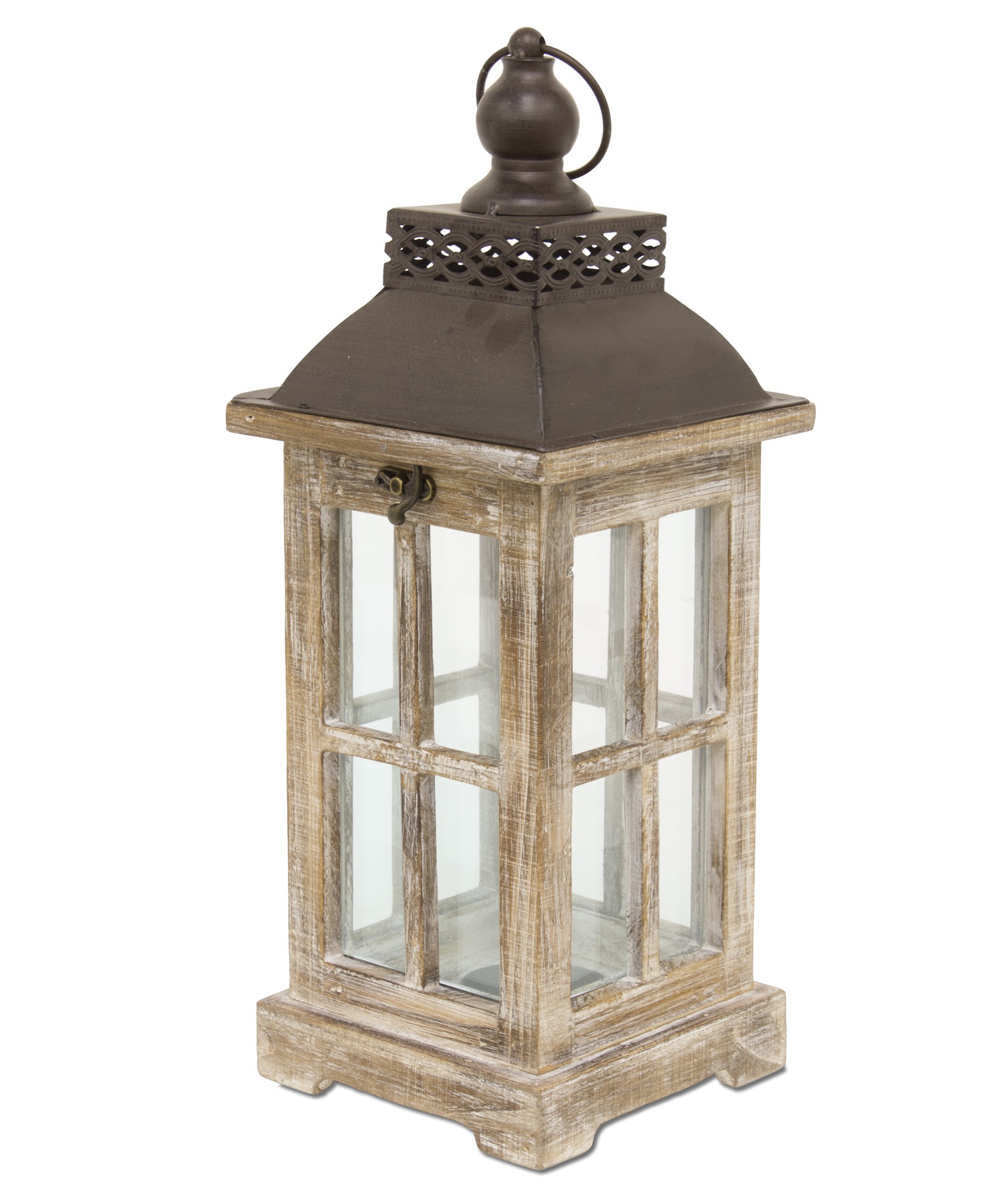 Wooden Lantern 107252
