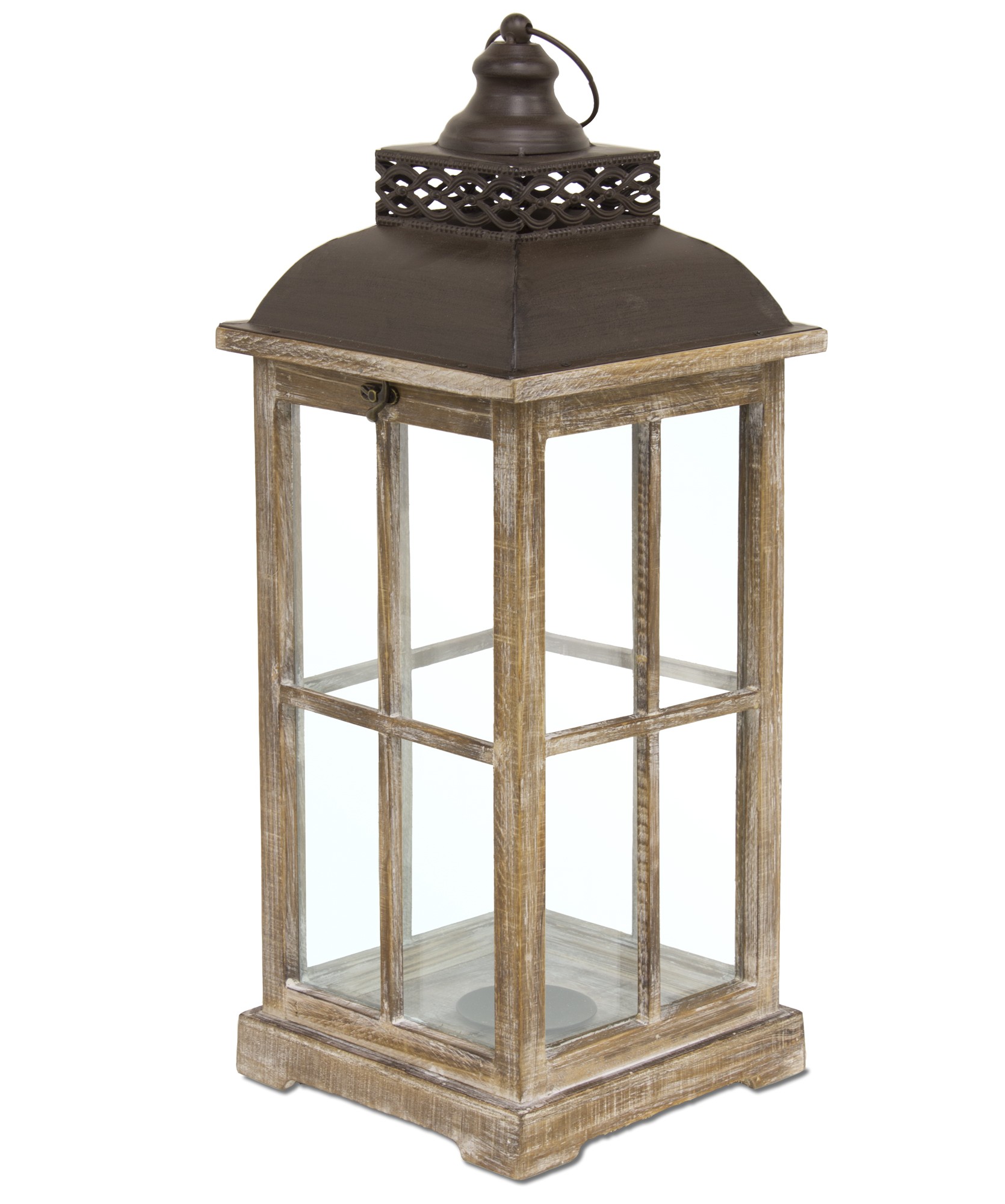 Wooden Lantern 107253