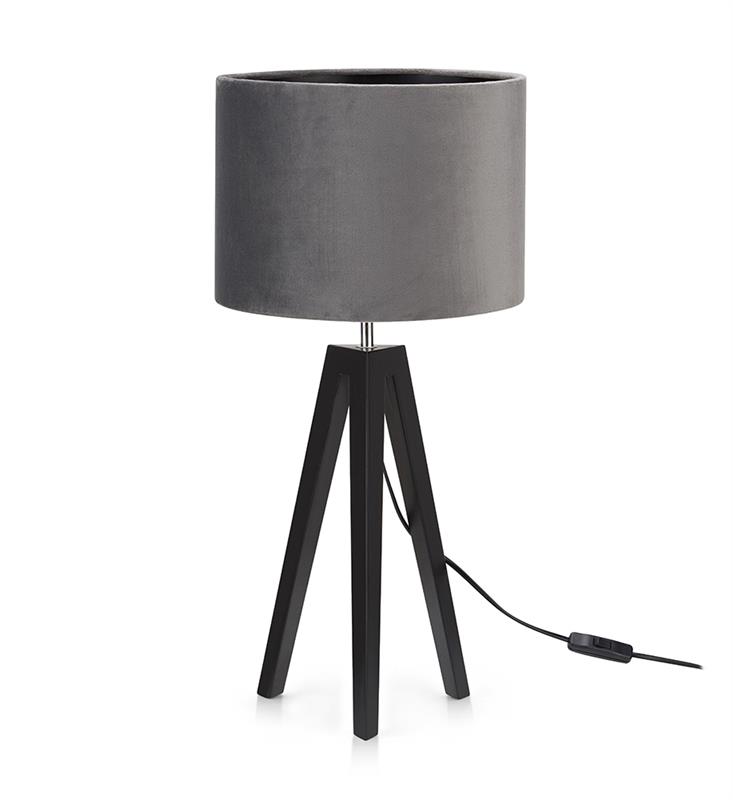 LUNDEN Table lamp with shade black / gray MARKSLOJD 107943