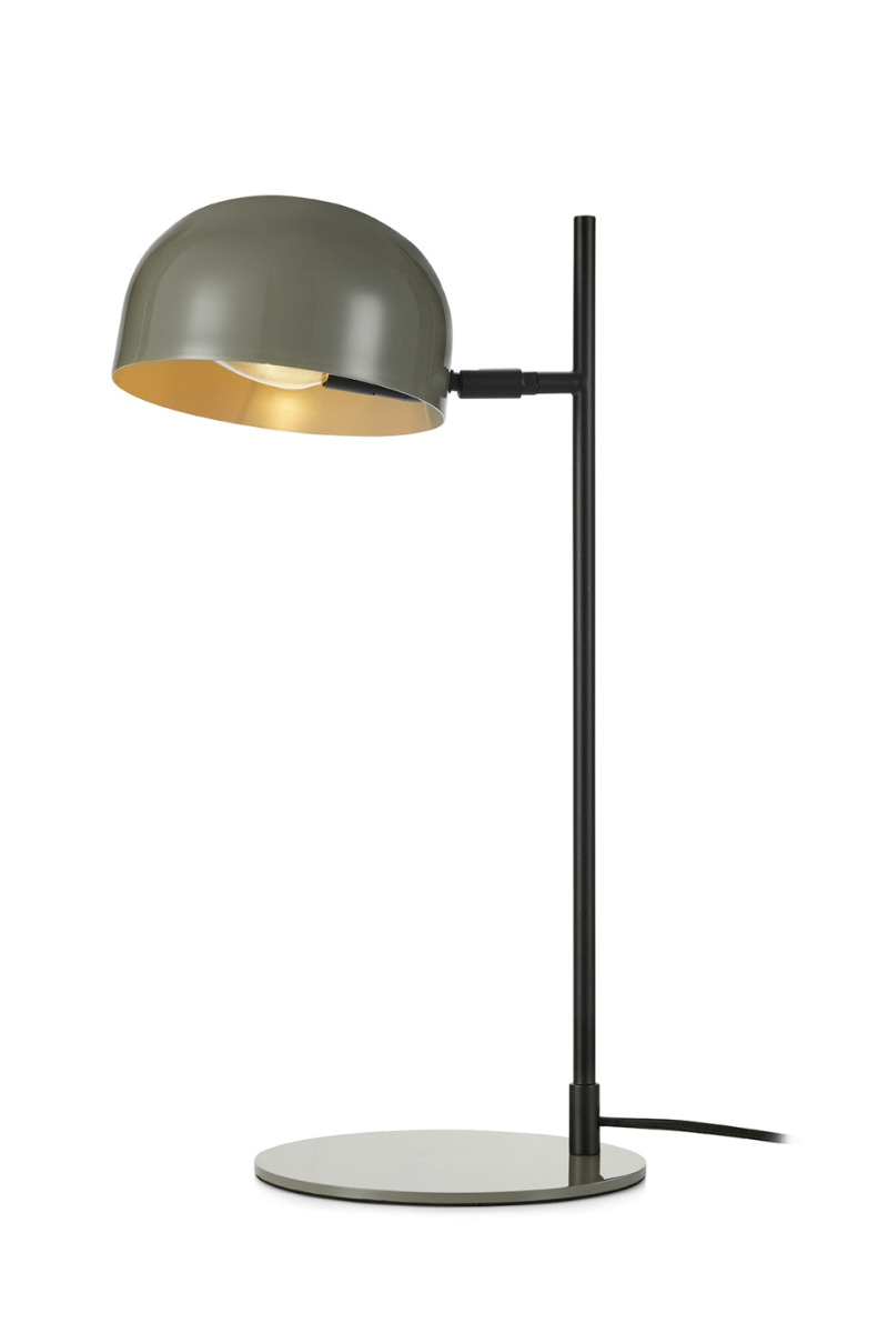 POSE Lampa stołowa regulowana E14 H 48,5cm szara/czarna Markslojd 108292