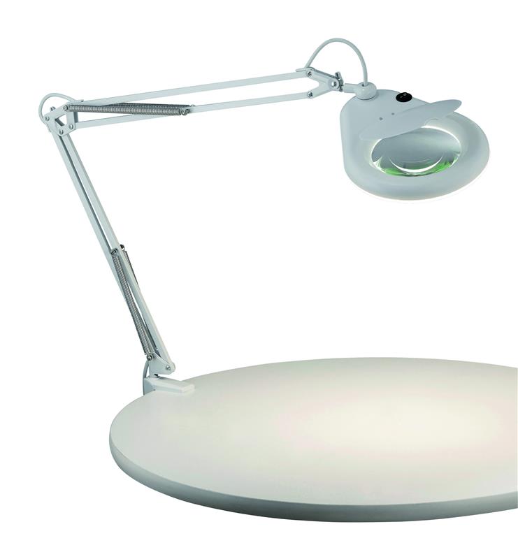 FAGERNES Desk lamp with magnifying glass vice MARKSLOJD 100852