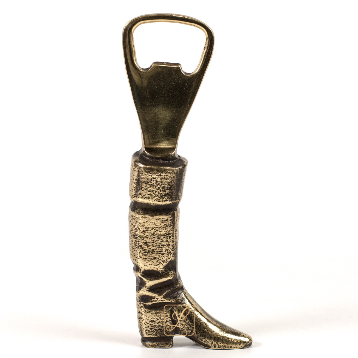 A bottle opener officer's Shoe Brass