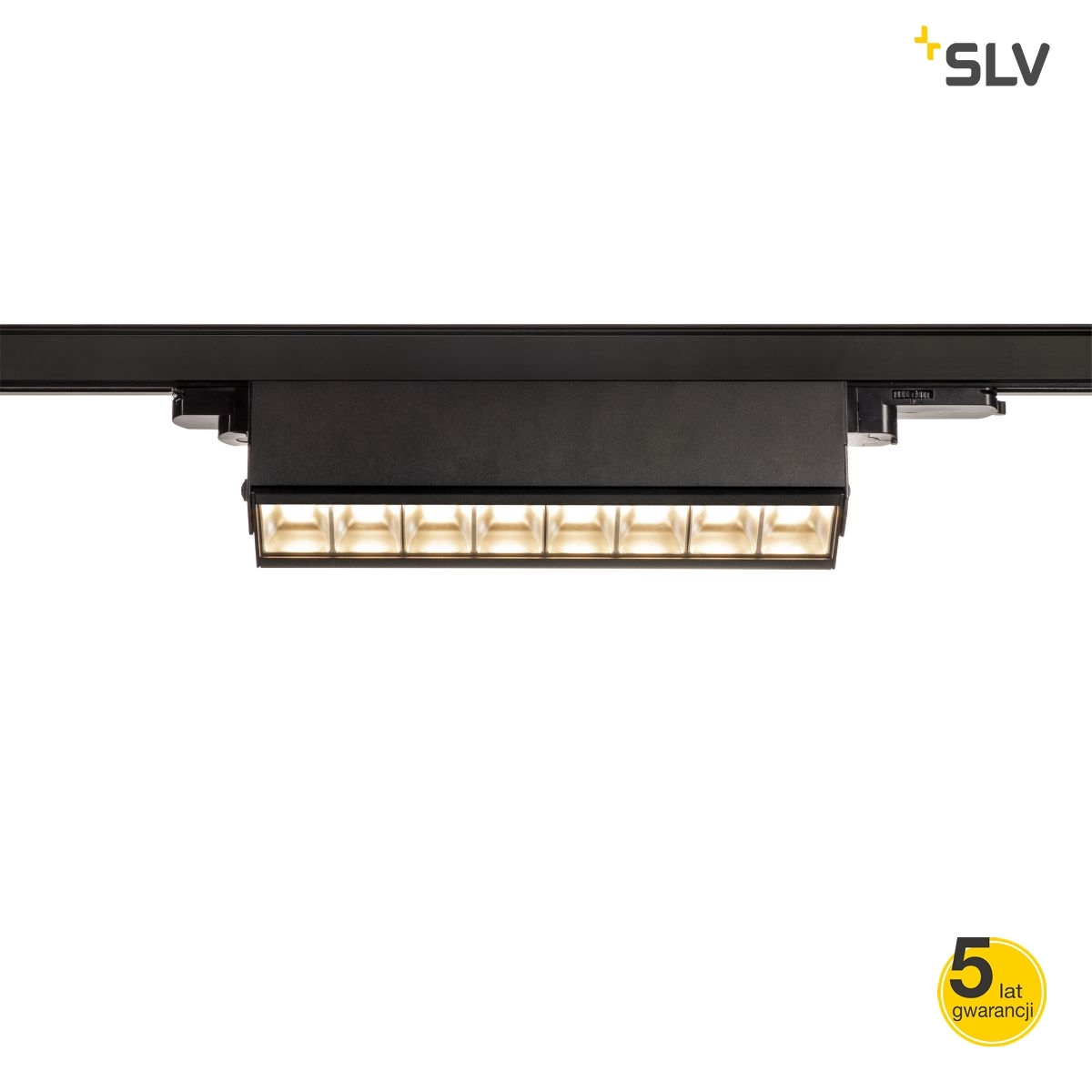 SIGHT MOVE DALI Lampa LED do systemu 3-fazowego 26W 3000K 120° czarna SLV 1004690
