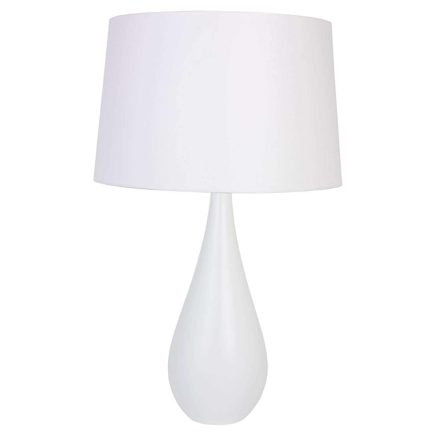 Lampa stołowa VESE - biała / biały abażur biała Hellux